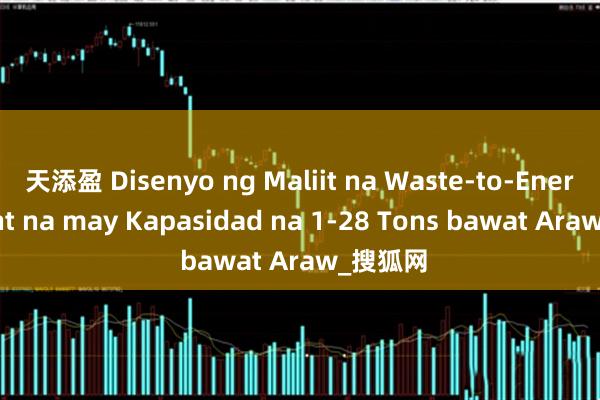 天添盈 Disenyo ng Maliit na Waste-to-Energy Plant na may Kapasidad na 1-28 Tons bawat Araw_搜狐网