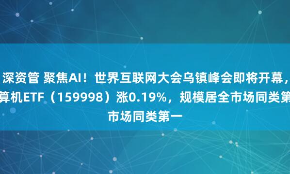 深资管 聚焦AI！世界互联网大会乌镇峰会即将开幕，计算机ETF（159998）涨0.19%，规模居全市场同类第一